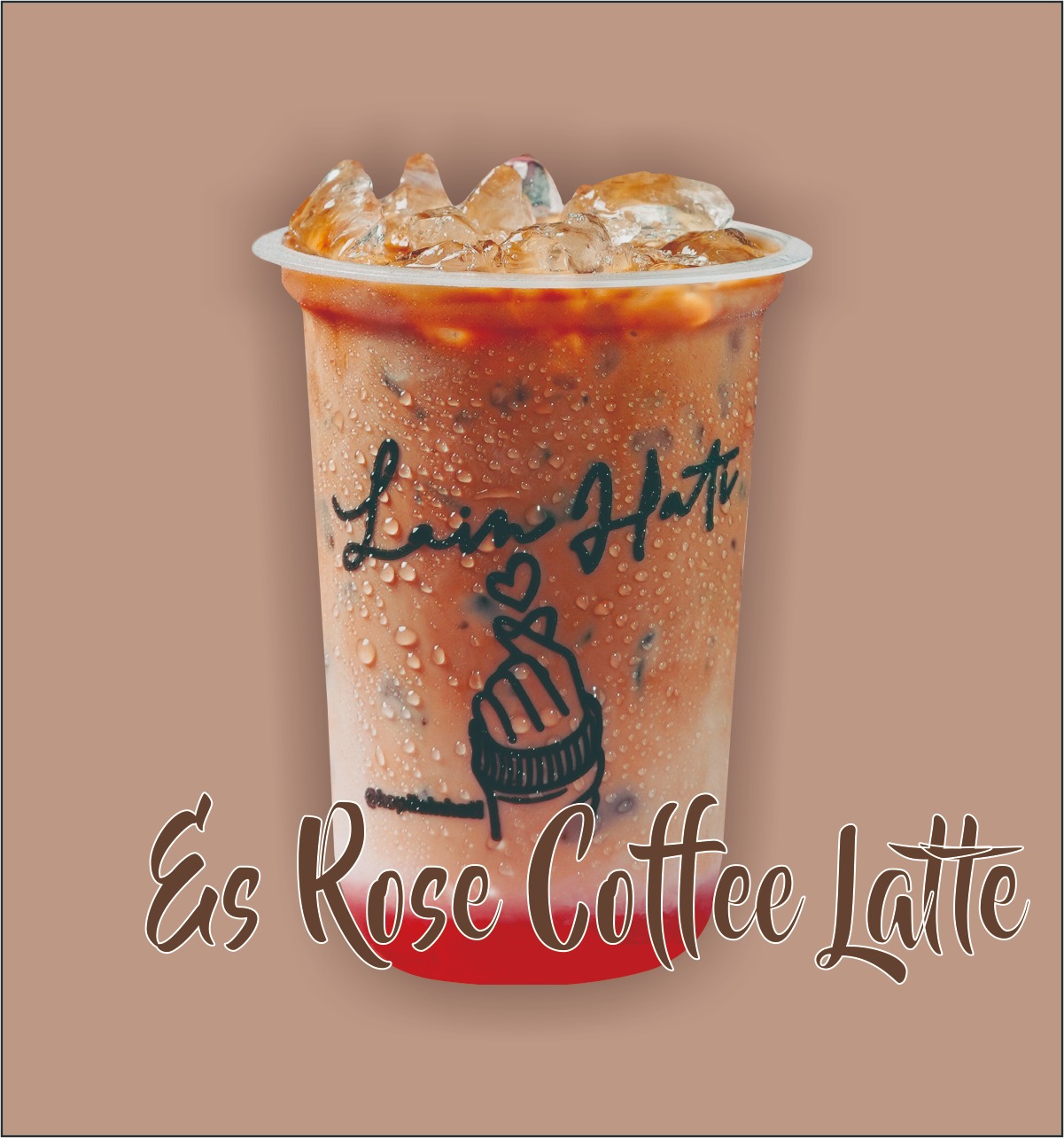 Rose Coffee Latte